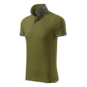 Polokošile pánská Collar Up 256 avocado green