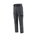 Pracovní kalhoty unisex Work Pants Twill Cordura Stretch T62 tmavě šedá