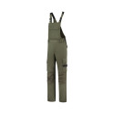 Pracovní kalhoty s laclem unisex Bib & Brace Twill Cordura T67 army