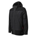 Zimní softshellová bunda pánská Vertex W55 ebony gray