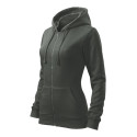 Mikina dámská Trendy Zipper 411 tmavá břidlice