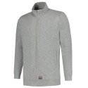 Mikina unisex Sweat Jacket Washable 60 °C T45 grey melange