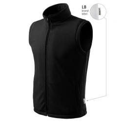 Fleece vesta unisex Next 518 černá 01 (brand label)