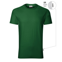 Tričko pánské Resist heavy R03 lahvově zelená 06 (brand label)