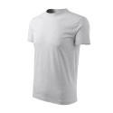 Tričko unisex Classic 101 světle šedý melír