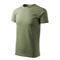 Tričko pánské Basic 129 khaki