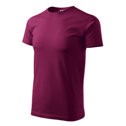 Tričko pánské Basic 129 fuchsiová