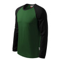 Triko unisex Street LS 130 lahvově zelená