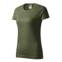 Tričko dámské Basic 134 khaki
