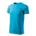 Tričko unisex Heavy New 137 tyrkysová