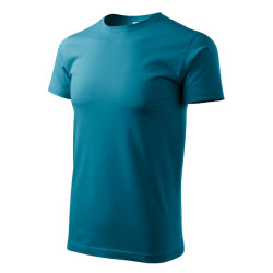 Tričko unisex Heavy New 137 tmavý tyrkys