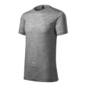 Tričko pánské Merino Rise 157 tmavě šedý melír