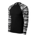 Triko unisex Camouflage LS 166 camouflage gray