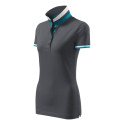 Polokošile dámská Collar Up 257 light anthracite