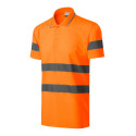 Polokošile unisex HV Runway 2V9 fluorescenční oranžová