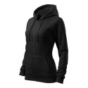 Mikina dámská Trendy Zipper 411 černá