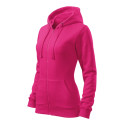 Mikina dámská Trendy Zipper 411 purpurová