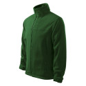 Fleece pánský Jacket 501 lahvově zelená