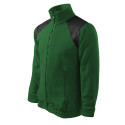 Fleece unisex Jacket Hi-Q 506 lahvově zelená