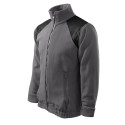 Fleece unisex Jacket Hi-Q 506 ocelově šedá