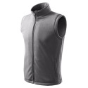 Fleece vesta unisex Next 518 ocelově šedá