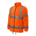 Fleece unisex HV Fleece Jacket 5V1 fluorescenční oranžová