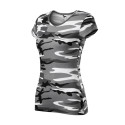 Tričko dámské Camo Pure C22 camouflage gray